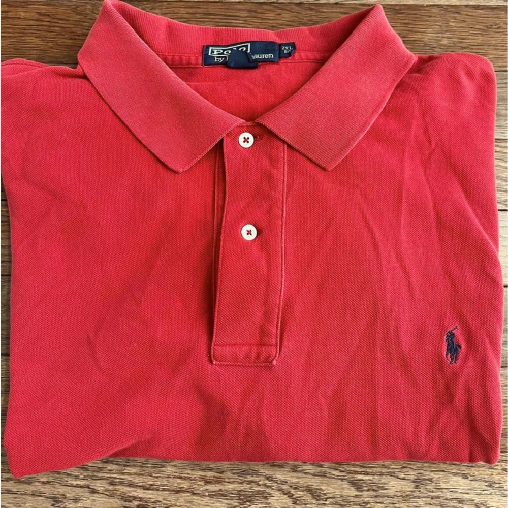 POLO RALPH LAUREN MEN 2XL shirt sleeves